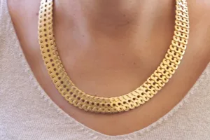 CHUNKY GOLD NECKLACE