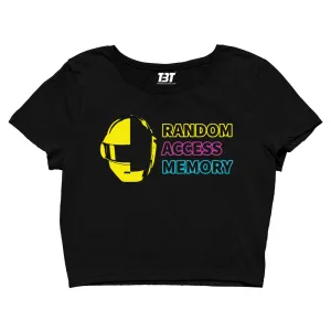 Daft Punk Crop Top - Random Access Memory