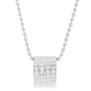 Dreya CZ Stainless Steel Pendant