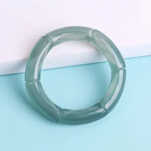 Jelly Bamboo Acrylic Bangle