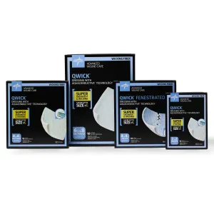 Medline Qwick Nonadhesive Superabsorbent Wound Dressings