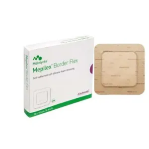 Mepilex Border Flexible Self-Adherent Foam Dressing