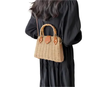 TEEK - Straw Basket Handbag